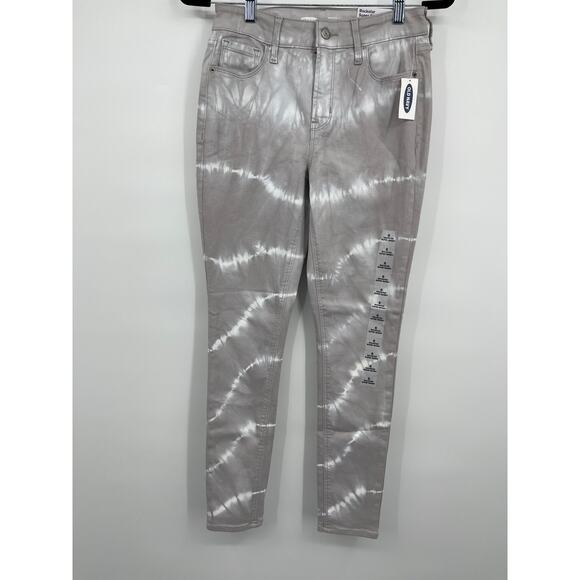 Old Navy Rockstar Super Skinny High Rise Secret Slim Pockets Womens Size 6 NEW - Picture 1 of 10